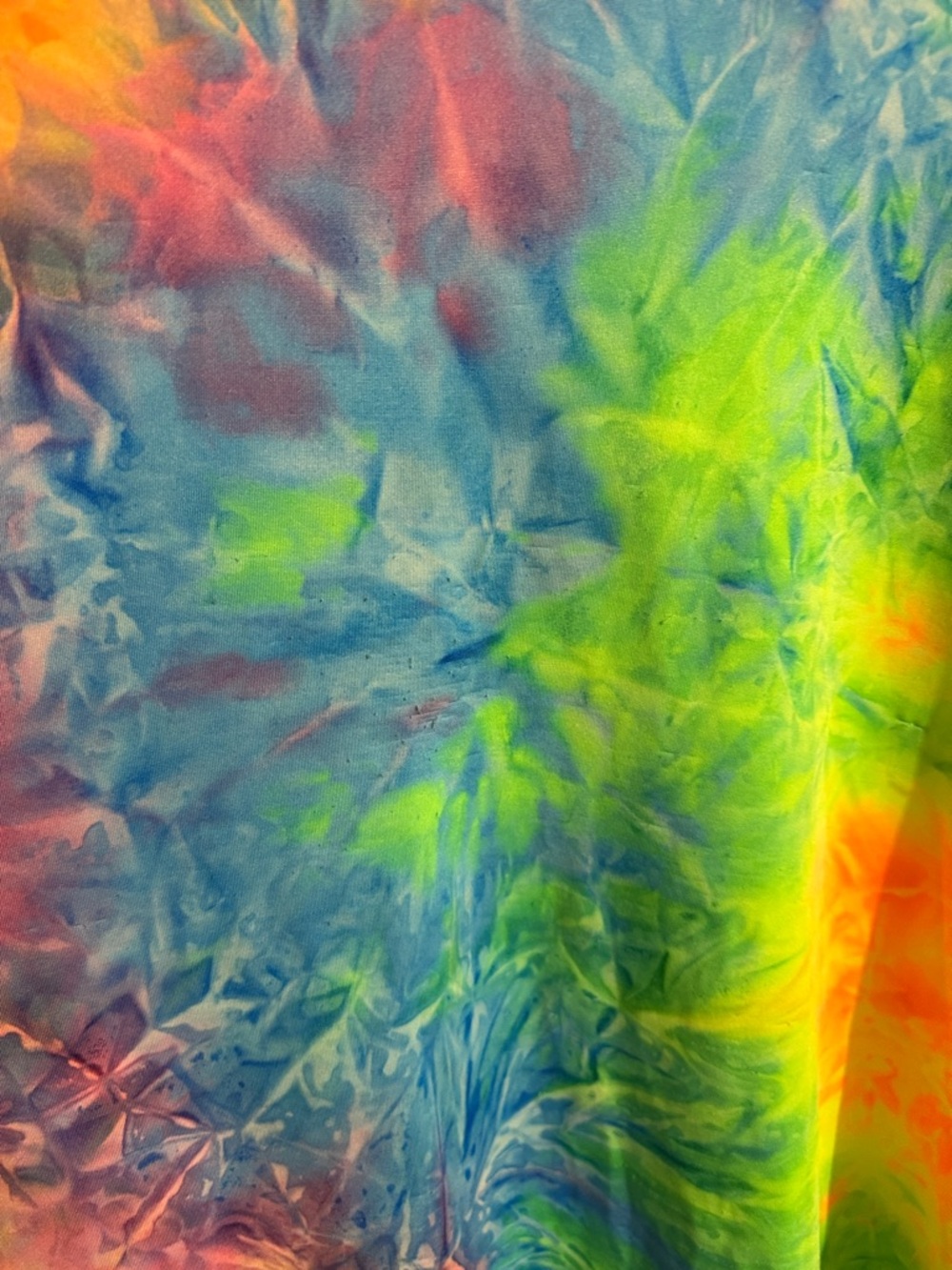 Zadie B’s Tie-Dye Ruffle Sleeve shirt - Picture 2 of 4
